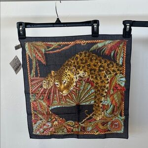 Ferragamo Leopard Scarf